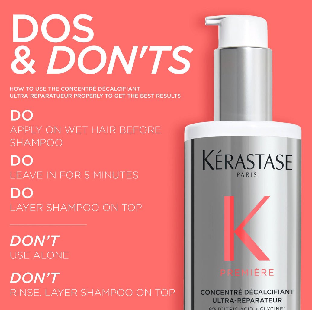 Kérastase PREMIÈRE CONCENTRÉ DÉCALCIFIANT ULTRA-RÉPARATEUR REPAIRING TREATMENT( PRE-SHAMPOO)