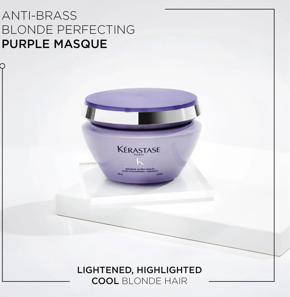 Kérastase BLOND ABSOLU MASQUE ULTRA VIOLET PURPLE HAIR MASK
