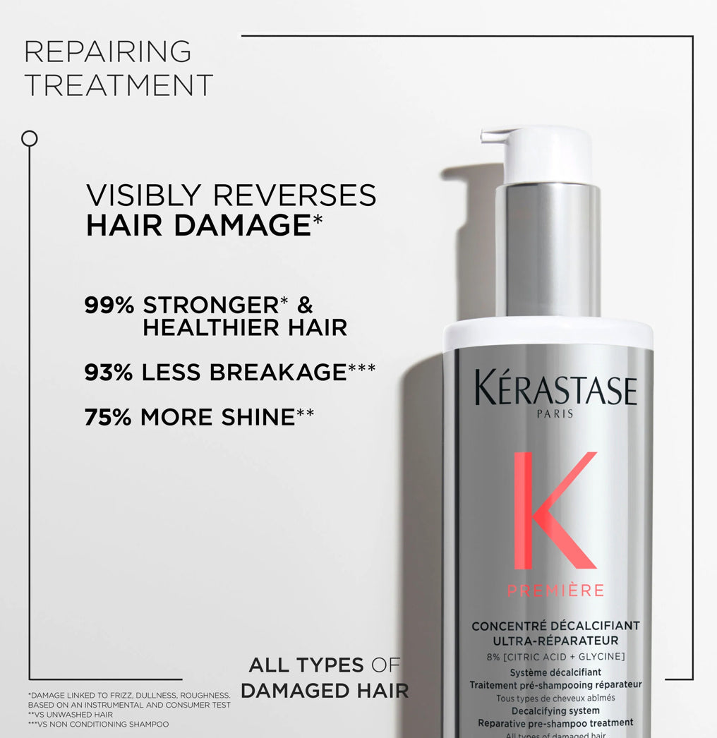 Kérastase PREMIÈRE CONCENTRÉ DÉCALCIFIANT ULTRA-RÉPARATEUR REPAIRING TREATMENT( PRE-SHAMPOO)