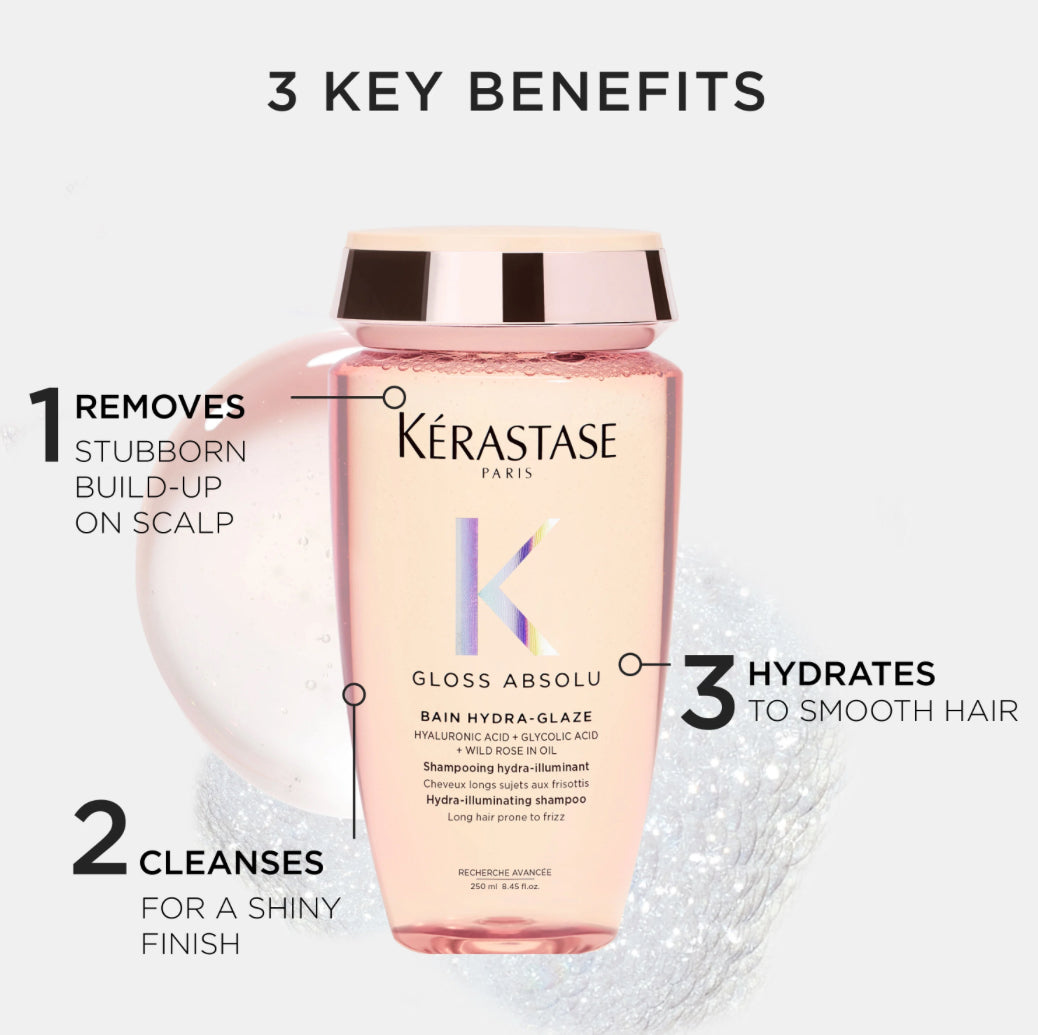 Kérastase GLOSS ABSOLU BAIN HYDRA-GLAZE ANTI-FRIZZ SHAMPOO