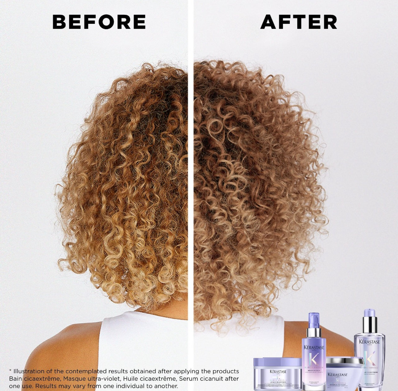 Kérastase BLOND ABSOLU MASQUE ULTRA VIOLET PURPLE HAIR MASK