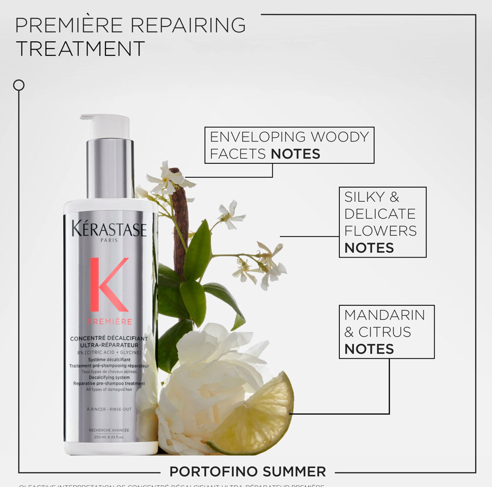 Kérastase PREMIÈRE CONCENTRÉ DÉCALCIFIANT ULTRA-RÉPARATEUR REPAIRING TREATMENT( PRE-SHAMPOO)