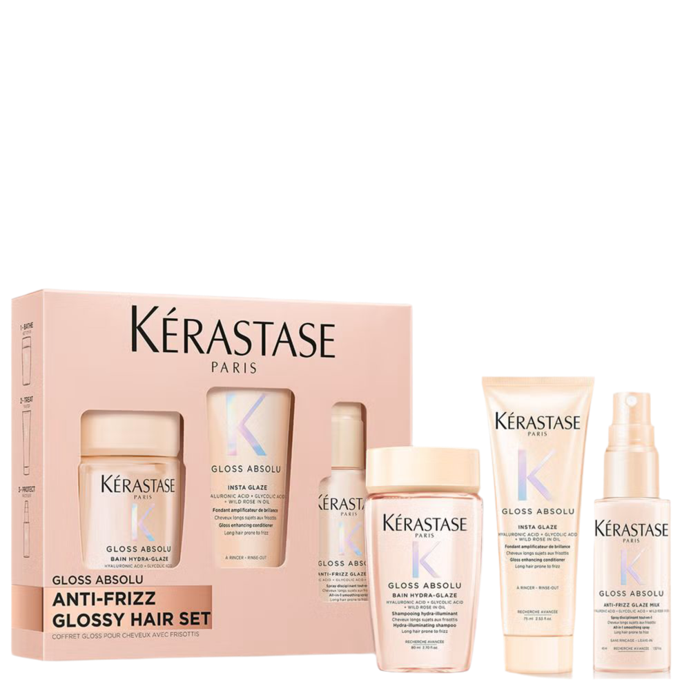 Kérastase TRAVEL SIZE GLOSS ABSOLU LUXURY HOLIDAY GIFT SET