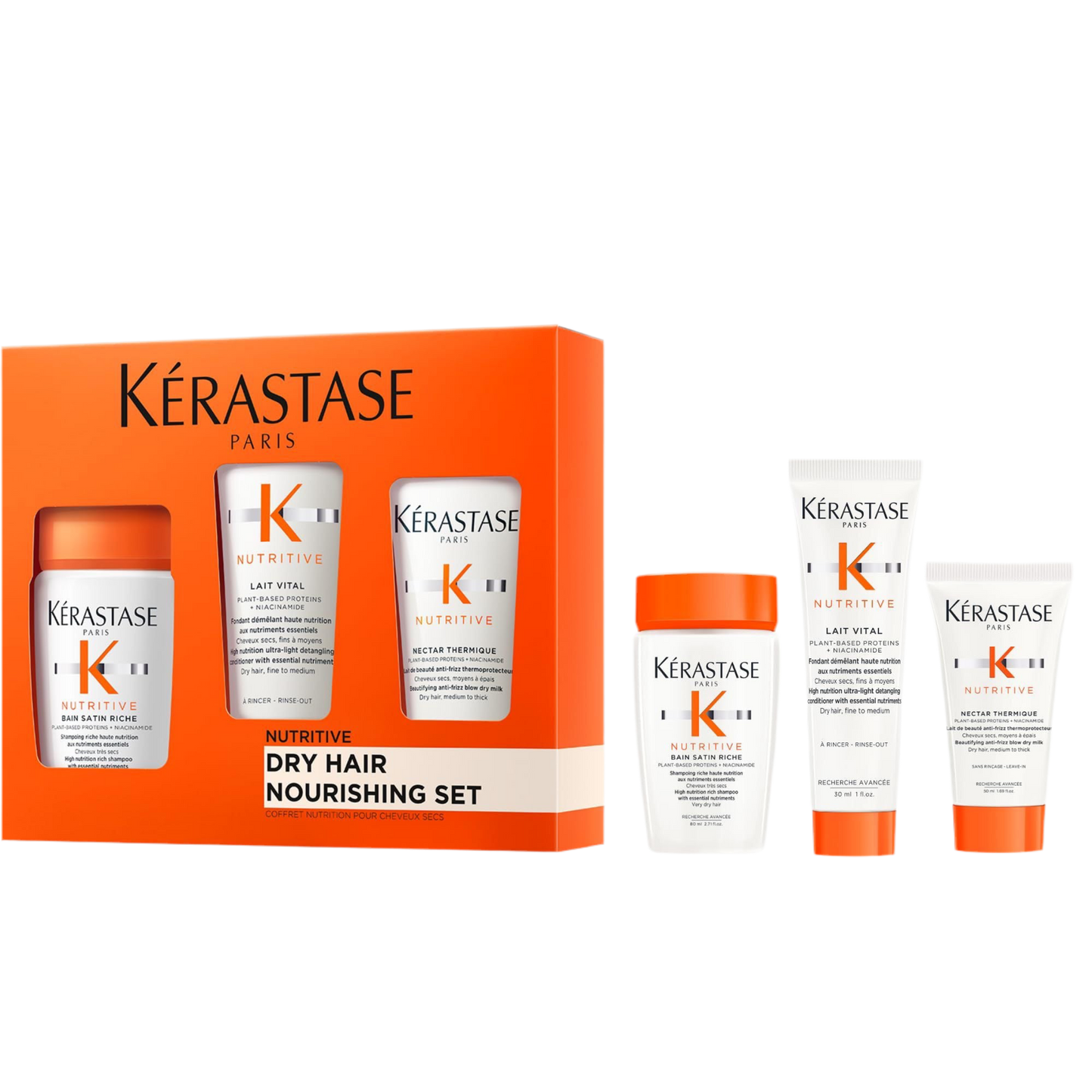 Kérastase TRAVEL SIZE Nutritive Luxury Holiday Gift Set