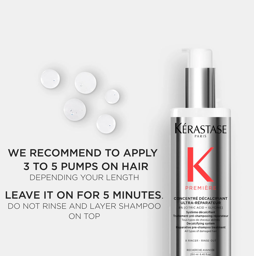 Kérastase PREMIÈRE CONCENTRÉ DÉCALCIFIANT ULTRA-RÉPARATEUR REPAIRING TREATMENT( PRE-SHAMPOO)